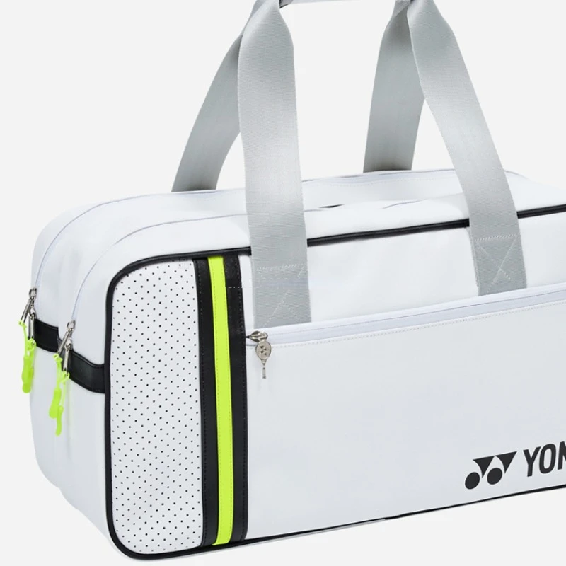 YONEX la nuova borsa sportiva per racchette da Badminton di alta qualità è resistente e di grande capacità, la borsa sportiva per uomo e donna può contenere 2-3 racchette da Tennis