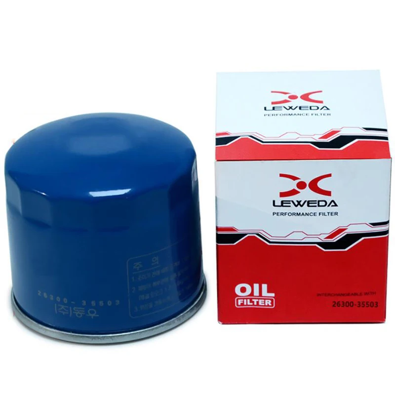 Car Oil Filter 26300-35503 for Hyundai ix35 i30 Sonata Tucson Elantra QL SALATO Accent Subaru KIA K3 K5 JAC