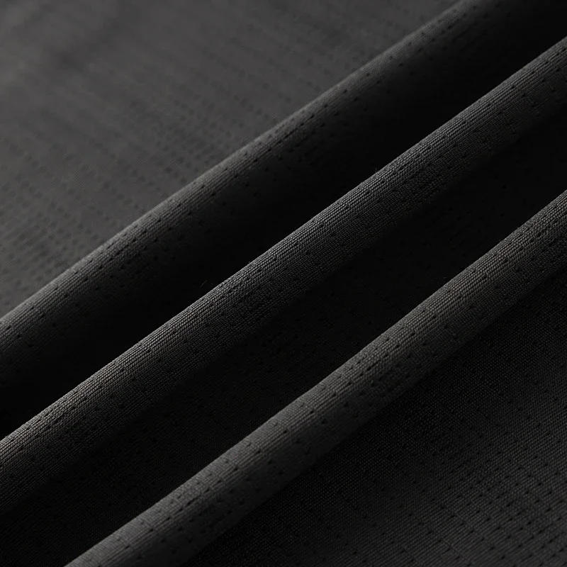 Lauf-T-Shirt für Herren, Sommer, Eisseide, dünnes Oberteil, reflektierender Druck, schnell trocknend, kurzärmelig, atmungsaktiv, Fitness-Sport-T-Shirt, 5XL – Detail 4