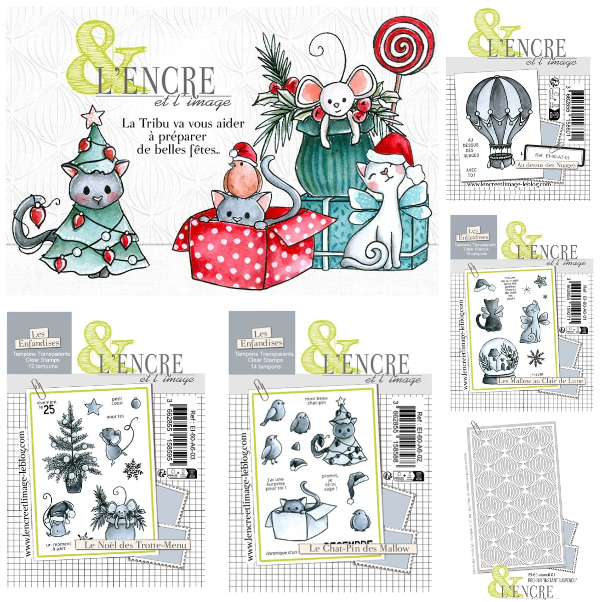

Christmas at Trotte-Menu Silicone Stamps Stencils Scrapbooking New Make Photo Album Card Diy Paper Embossing Craft