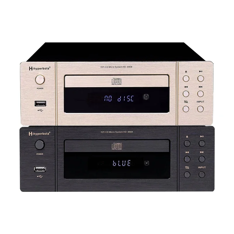 Professional Enthusiast CD Player Wireless Bluetooth Home HIFI Audio Player Lossless Decoding CD Player with Remote Control