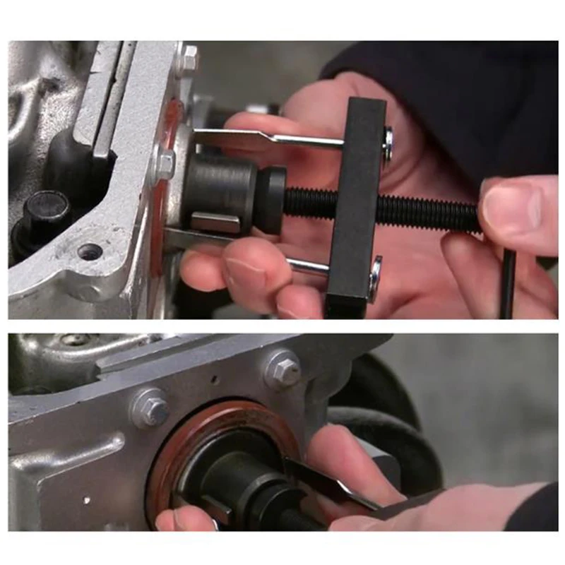

2026Car Hand Tool Crankshaft Camshaft Oil Seal Removal Installation Puller Adapters Kit Universal for Car Carbon Steel
