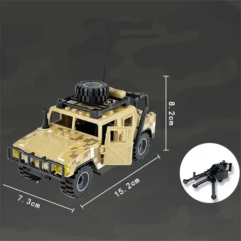 10 best sales Humvee Lego - №4