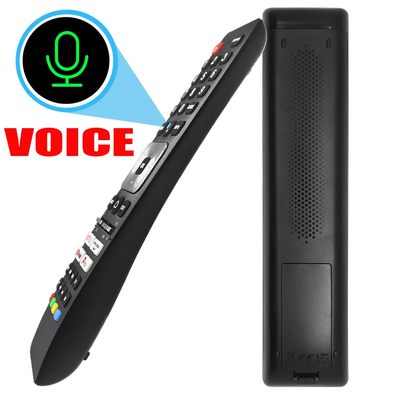 Voice Bluetooth Remote Control For Sharp 55EQ4EA 50EQ6EA 55EQ6EA 50EQ7EA 55EQ7EA 65EQ3EA 75EQ3EA Smart LED ULTRA HD Android TV