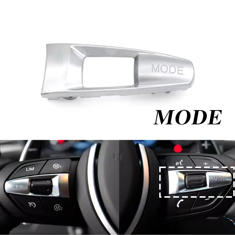 Auto Lenkrad RES MODUS Taste Abdeckung Für BMW F10 F11 F30 F31 F34 F01 F02 F07 F06 F12 F25 F26 F15 F16 M2 M3 M4 M5 X5M X6M