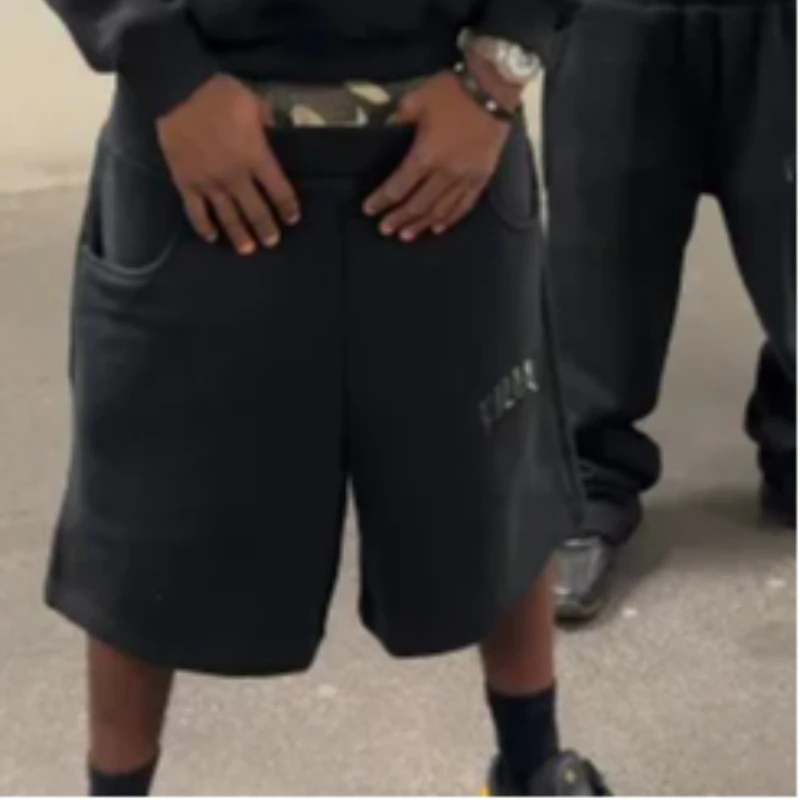 

Y2K Spring Summer Casual Comfortable Versatile Shorts Punk Hip-hop Embroidery Fashion High Street Men's Women's Sportswear Pants