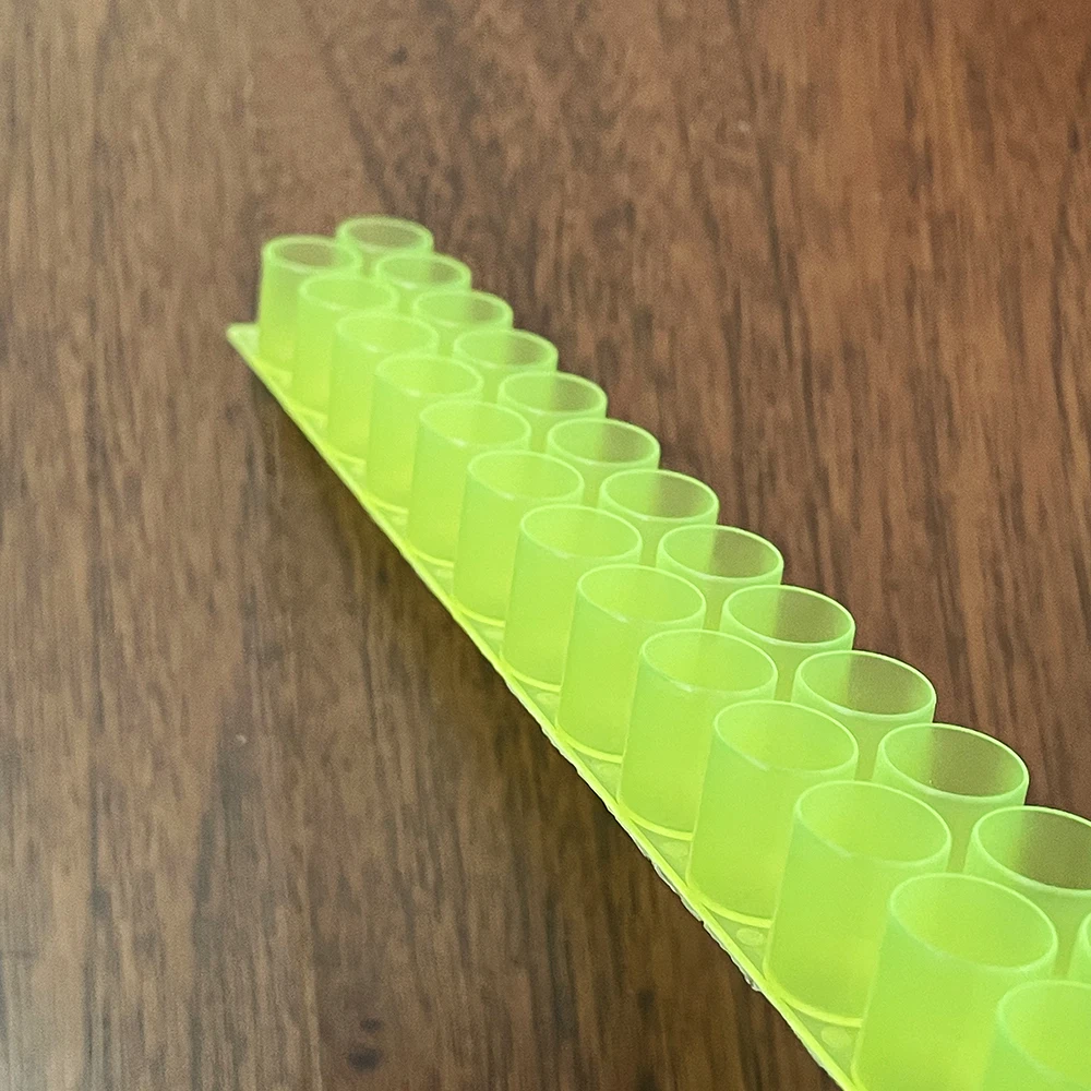 10Pcs Single Row/Double Row Royal Jelly Strips Spatula Obtaining Collector Extract Or Harvest Plastic Beekeeping Apiculture
