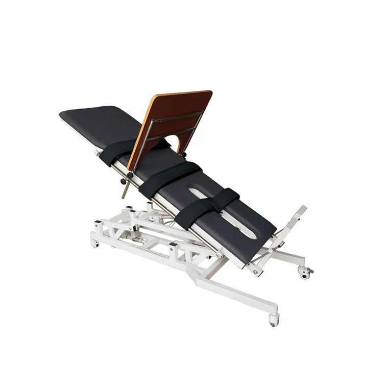 Medical orthopedics with orthopedic plate lifting electric nursing training bed rehabilitation standing training bed