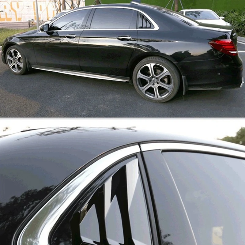 ملصقات زخرفية مصراع لنوافذ المثلث ، أجزاء زخرفية خارجية ، إكسسوارات لمرسيدس بنز من الفئة أ-من الخلف من من من من من من الخارج