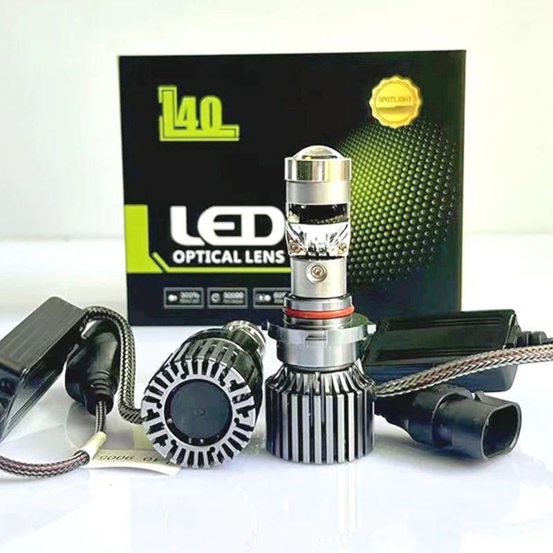 

H7 светодиодные лазерные линзы для автомобилей H10 9005 HB3 9006 HB4 H11 Mini Loupe H4 лазерная фара лампа светодиодный объектив проектор 12 В авто лампа 2 шт.