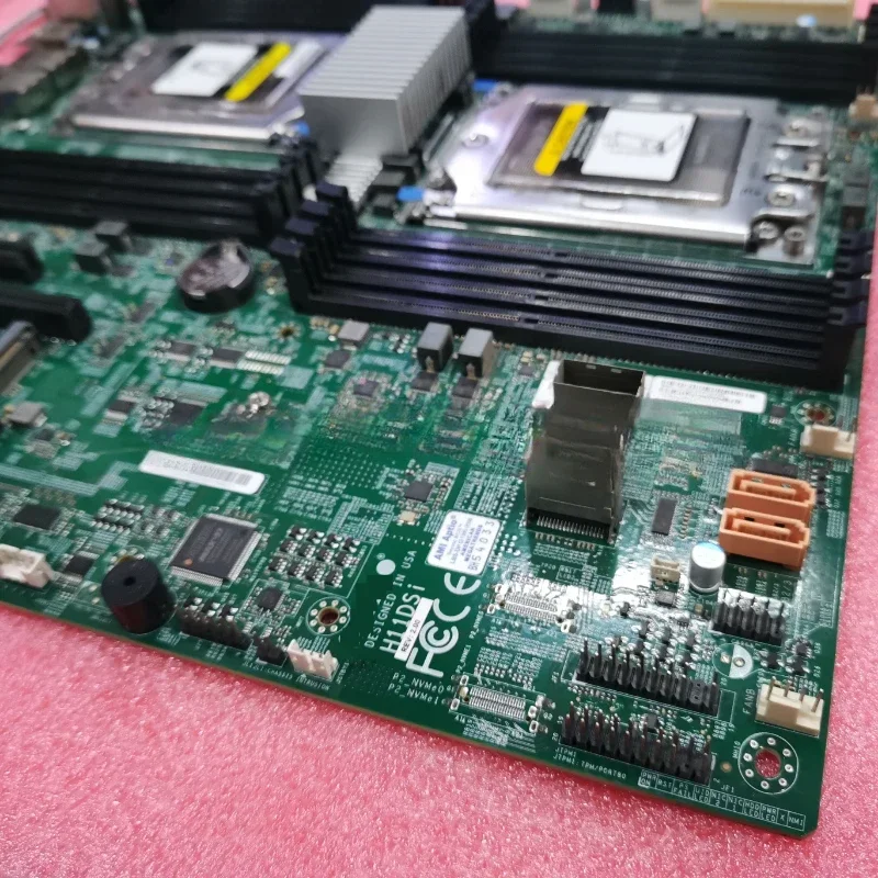 ForSupport 7742 7H72,7302,7601,7551 processeurs livraison gratuite pour H11DSi REV 2.0 H11DSi-NT EPYC double serveur carte mère Recc DDR4