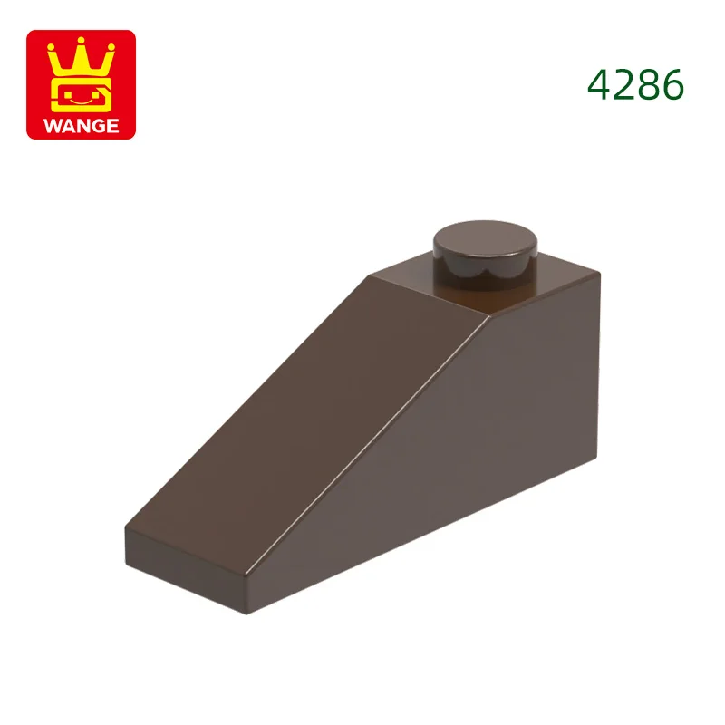 Wange 116 stks/partij 4286 1x3 Hellende Gebied Bouwstenen Moc Dak Accessoires Compatibel Met Schuine Bakstenen Kinderen Speelgoed Geschenk
