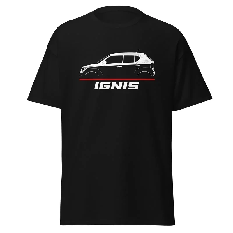 2024 men T shirt casual Suzukis Ignis customise 2020 car enthusiast T-shirt graphic summer short sleeves 100% cotton S-3XL