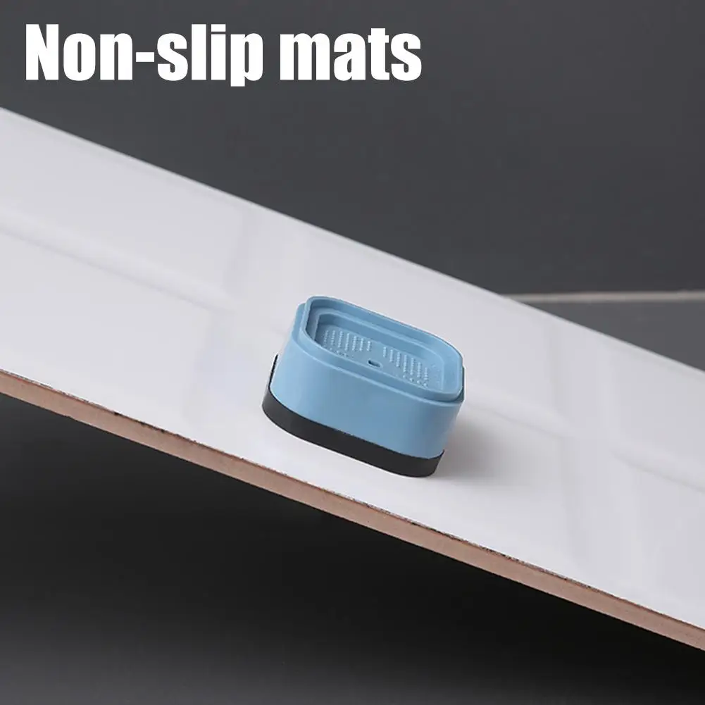 4Pcs Furniture Risers Heavy Duty Bed Chair Table Heightening Foot Pad Non-slip Floor Protecto Furniture Feet Leg Lift
