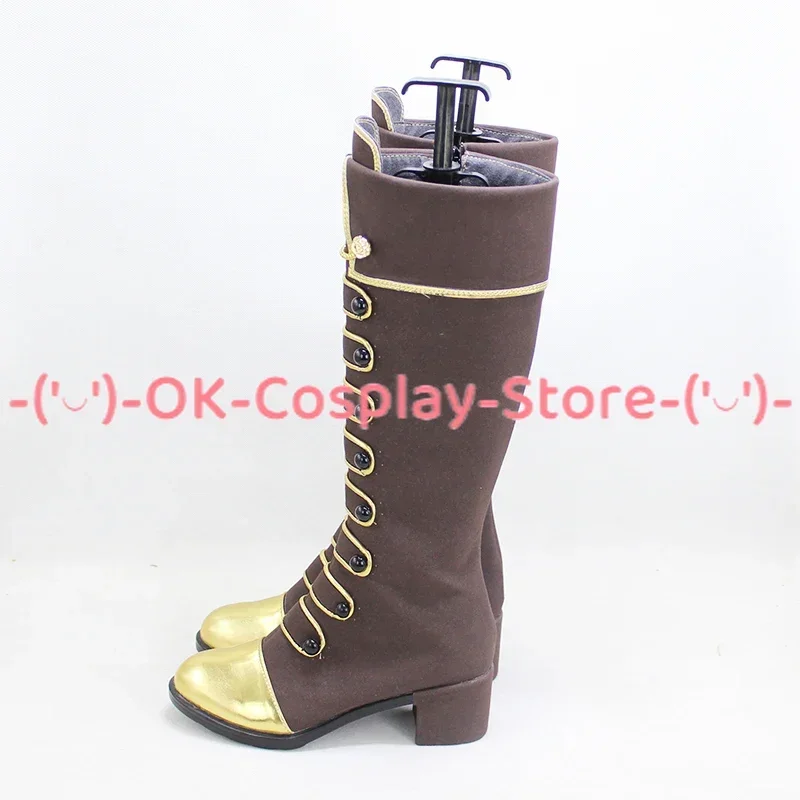 [Personalizzato] Yukina Minato Scarpe Cosplay BanG Dream Anime Gioco di ruolo Prop Halloween Carnevale Festa Stivali in pelle PU