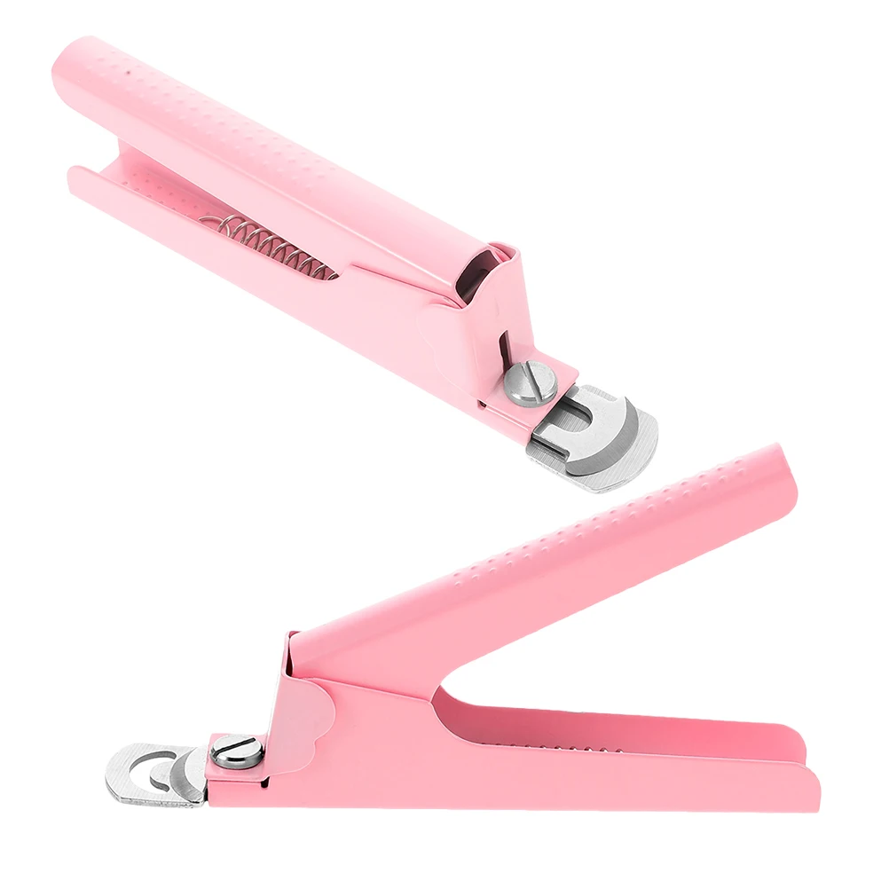 

2Pcs Portable Stainless Steel Nail Clippers Heavy Duty Manicure Tools for Thick Nails U Shaped Flat Design Precision Cutting