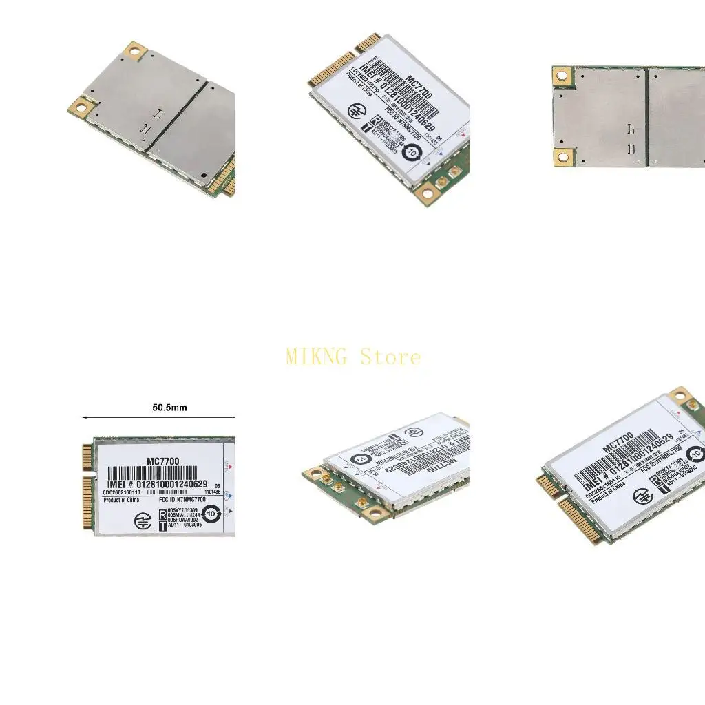 

Мини-адаптер PCI-E WiFi Беспроводная сетевая карта Wlan 3G/4G WWAN GPS-модуль MC7700 лучшая распродажа
