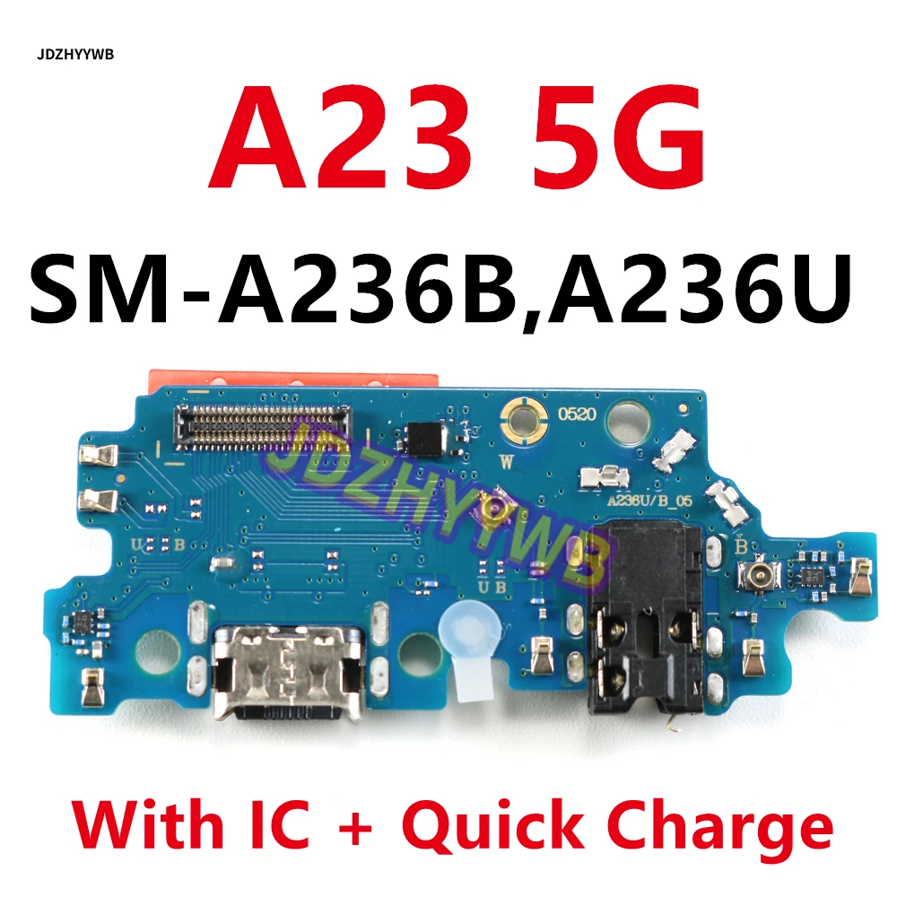 USB Charging Port Dock Plug Connector Charger Board For Samsung Galaxy A23 4G 5G A235 A235F A236B A236 A236U Charging Board image 5