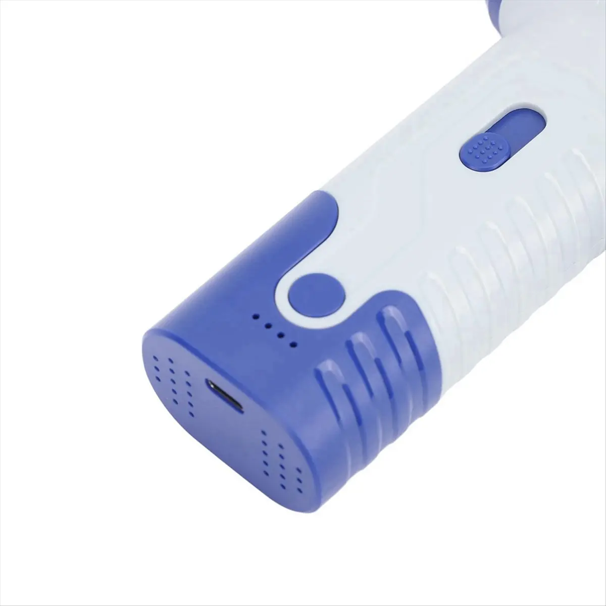 

HGHO Portable Stepless Speed Duster Mini Handheld Fan Rechargeable Turbo Fan for Deep Cleaning and Dust Removal White