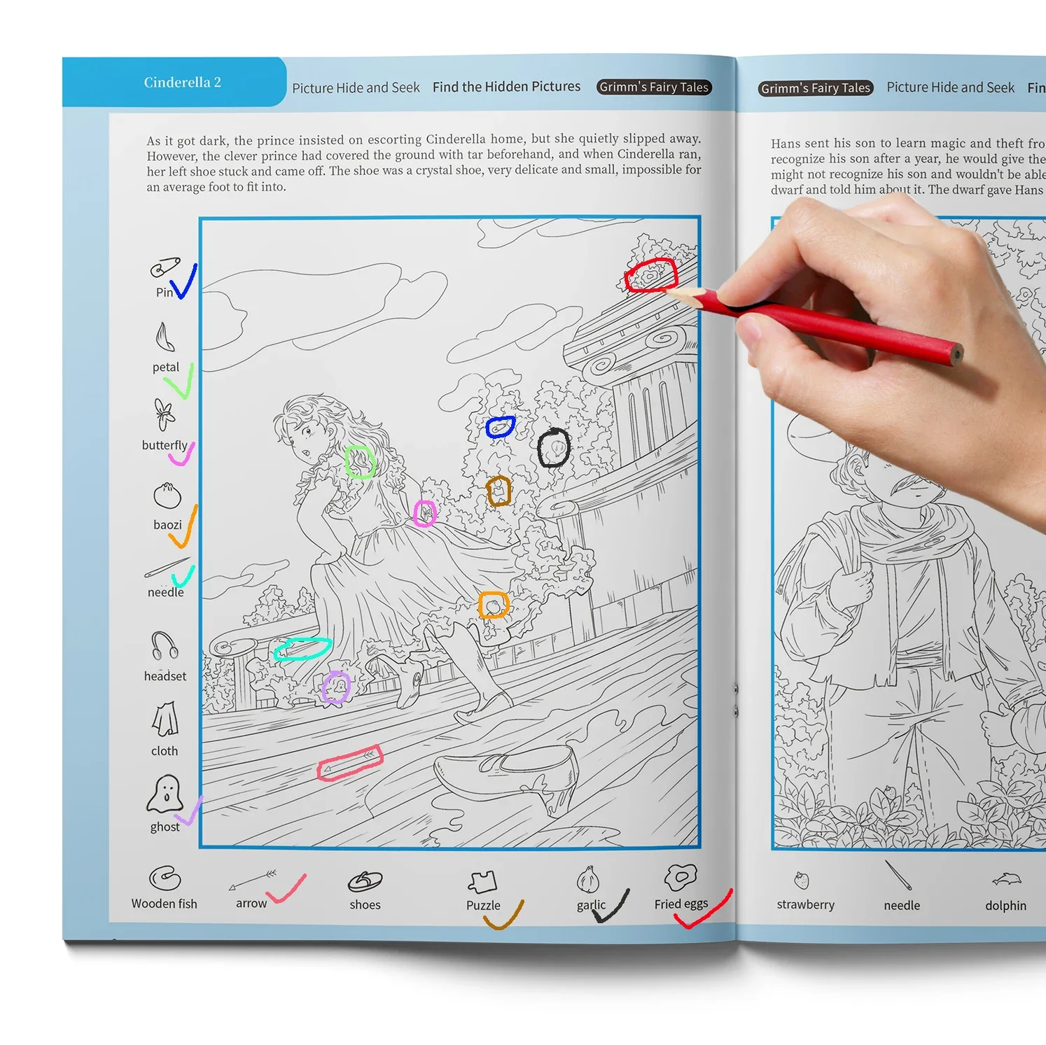 Hide and Seek Challenge Book - Concentration Training and Visual Puzzles for 3-12 Year Olds