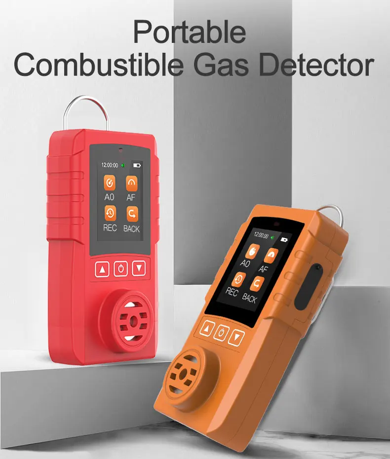 Portable Professional Oxygen Detector Gas Analyzer O2 Meter Monitor Measuring 0-30%VOL Sound and Light Vibration