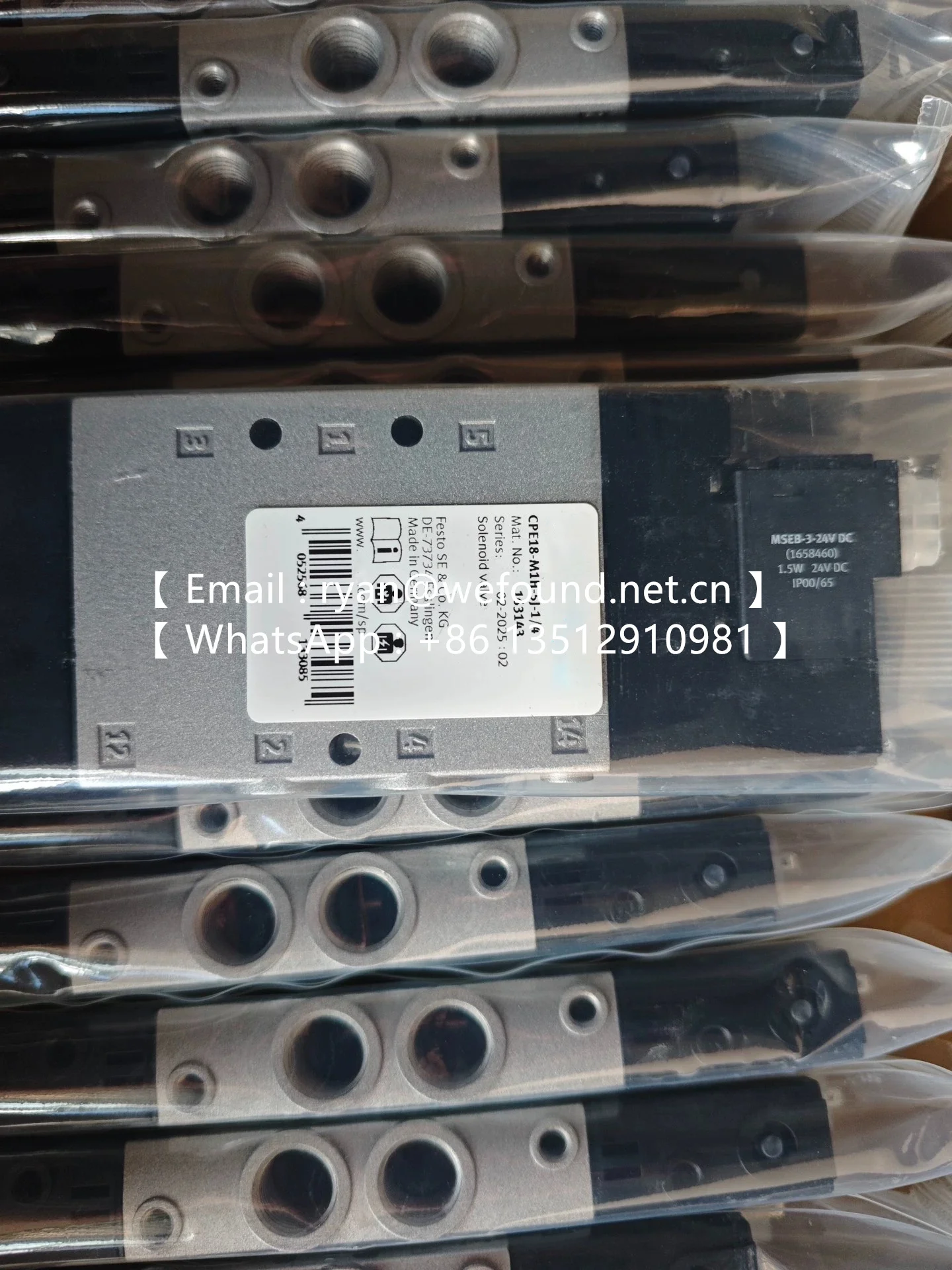 163162 CPE18-M1H-5LS-QS-10 196942 CPE14-M1BH-5LS-1/8 163143 CPE18-M1H-5J-1/4 163142 CPE18-M1H-5/3E-1/4 196927 CPE10-M1BH-5L-M7