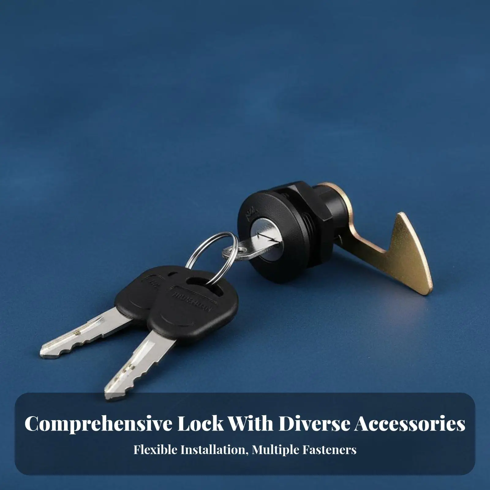 Versatile Motorcycle Trunk Lock Replacement Rear Storage Latch for Electric Scooter Universal Tail Box