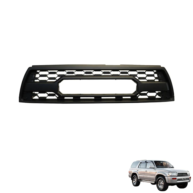 LUMA Accessories Offroad Parts 1996-2002 Black ABS Plastic Car Bumper Grill Fit For 1996-2002 Toyota 4runner Hilux Surf