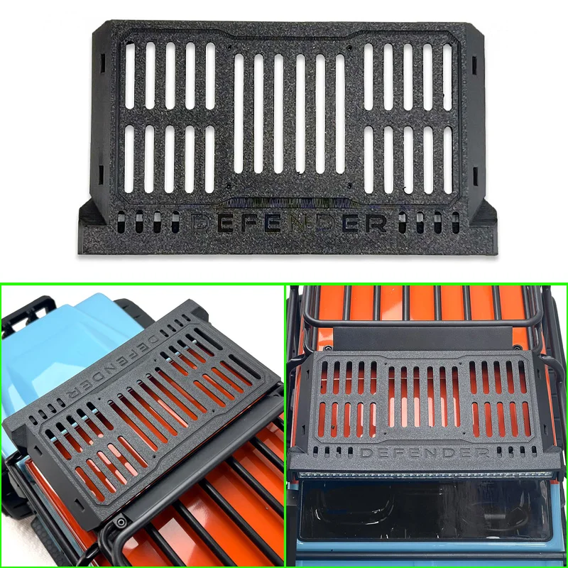 منصة حماية ضوء السقف المقلدة لملحقات المدافع 1/8 RC الزاحف MJX H8H #1