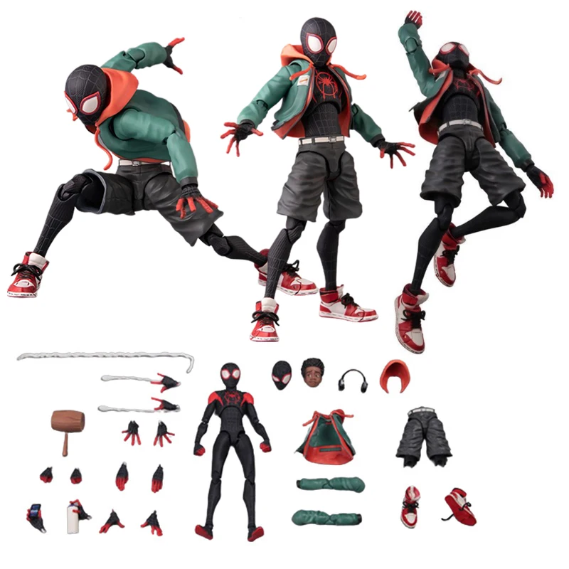 Auf Lager Sentinel Sv Action Spiderman in die Spinne-Vers Meilen Morales Peni Parker Action figur