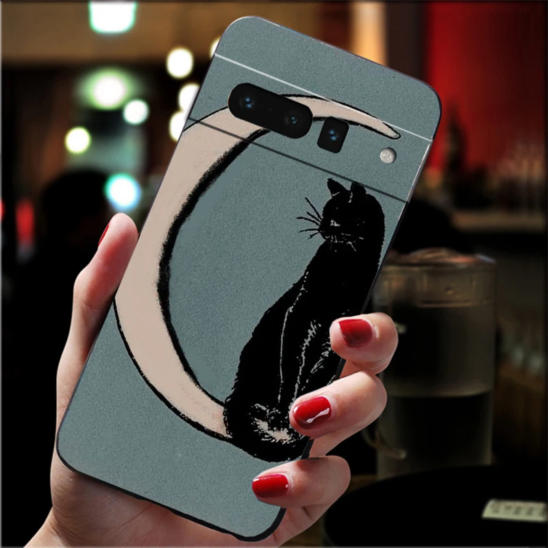 

Art Cat Phone Case For Google Pixel 10 9 Pro XL 9A 8 7 6 Pro Pixel 8A 7A 6A Pixel 8 7 6 5