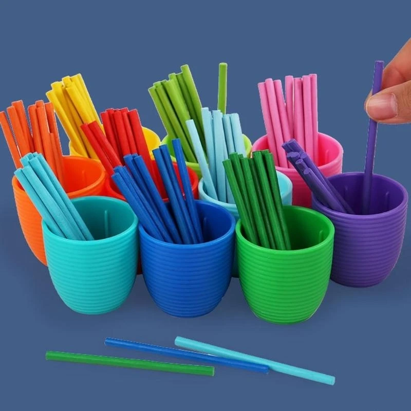 رقم اللون التعرف على لعبة تعلم لعبة تعليمية للأطفال 15UB #2