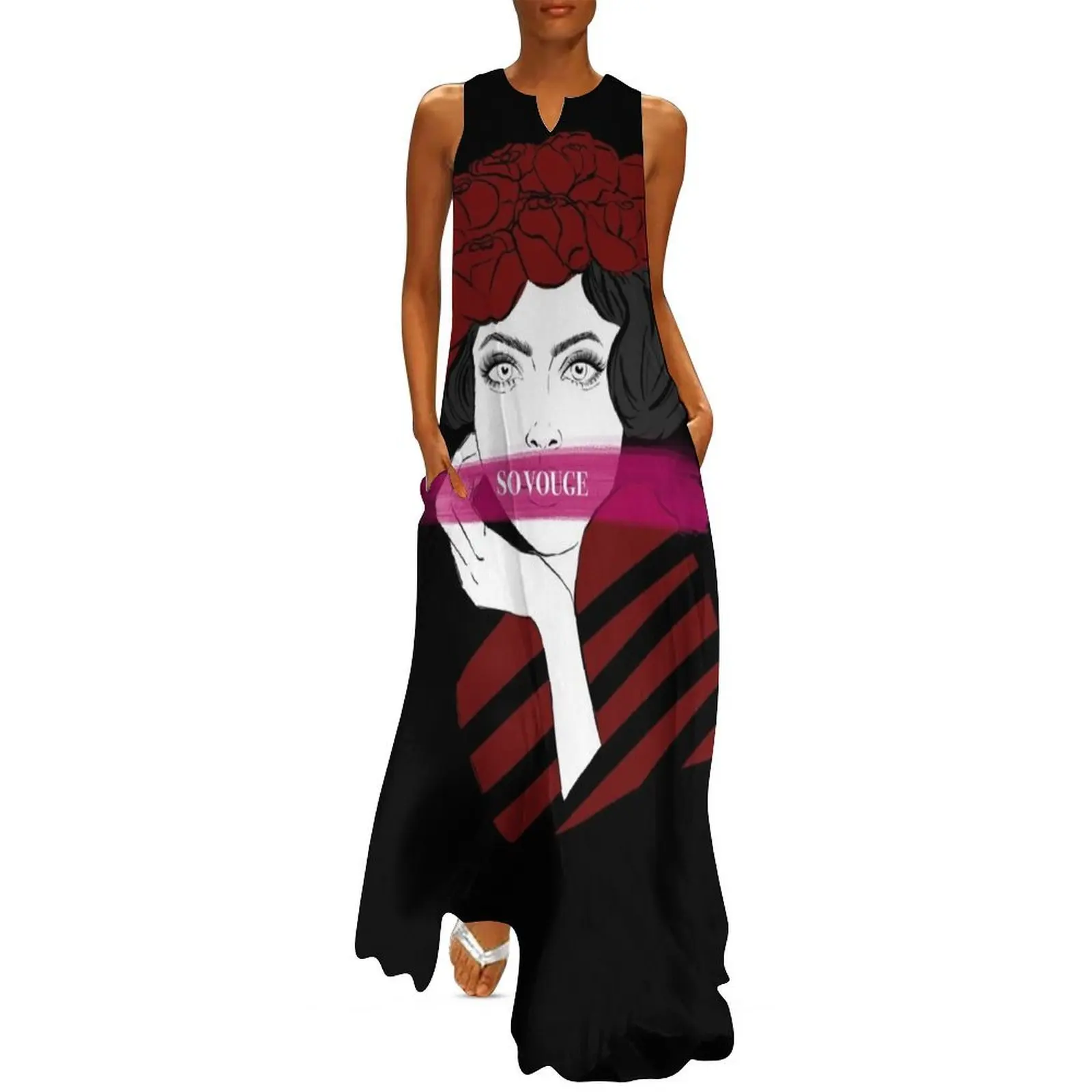 

So Vouge Long Dress sensual sexy dress for women summer women's suit summer dresses for women 2025 Summer dresses for women