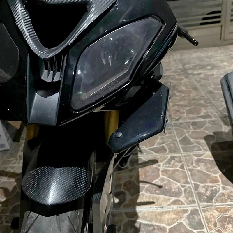 

B07A-Motorcycle Side Fairing Panel Cover Downforce Spoiler For BMW S1000RR 2010-2018 Accessories