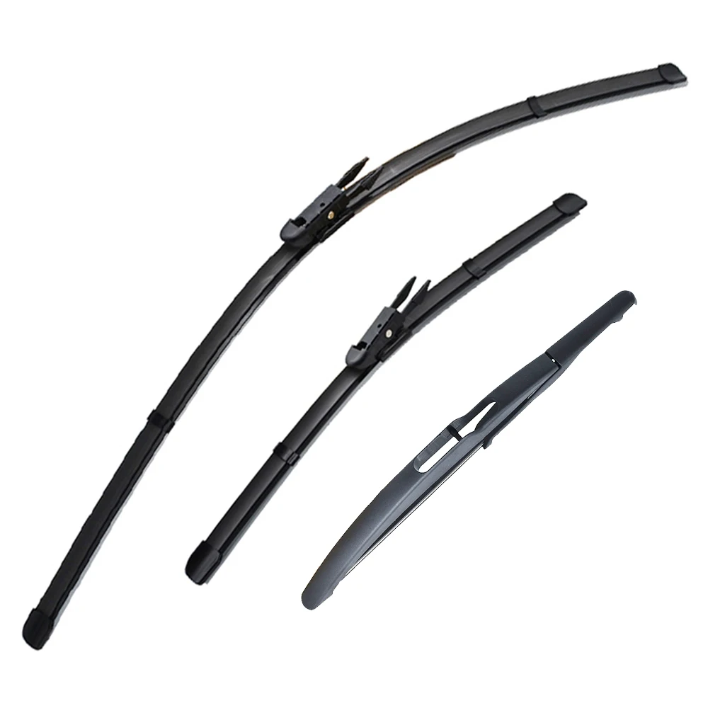 Misima Windshield Windscreen Wiper Blades For Smart ForTwo W451 2007 - 2014 Front Rear Window Set 2008 2009 2010 2011 2012 2013