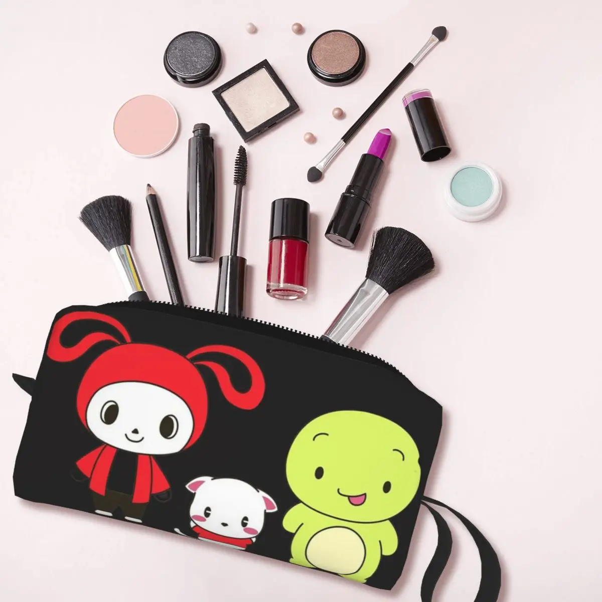 JJ MIKEY MAIZEN مقلمة للطلاب صندوق القلم المدرسية حقيبة أقلام رصاص لوازم مكتبية السفر المرأة حقيبة مستحضرات التجميل المنظم الحقيبة