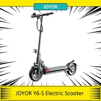 JOYOR Y6-S Electric Scooter 18Ah Battery 500W Motor Up to 75KM Mileage Range 10 Inch Wheel E-Scooter 40Km/h Max Speed