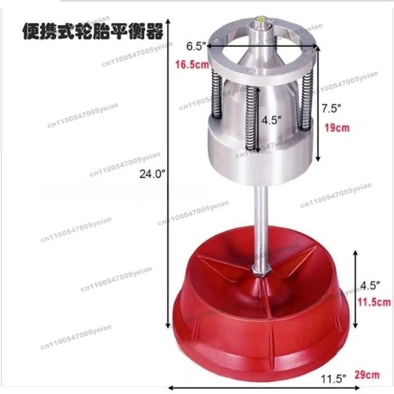 For Automobile Tire Balancing Machine Portable Manual Small and Medium-sized Automobile Tire Balancing Instrument