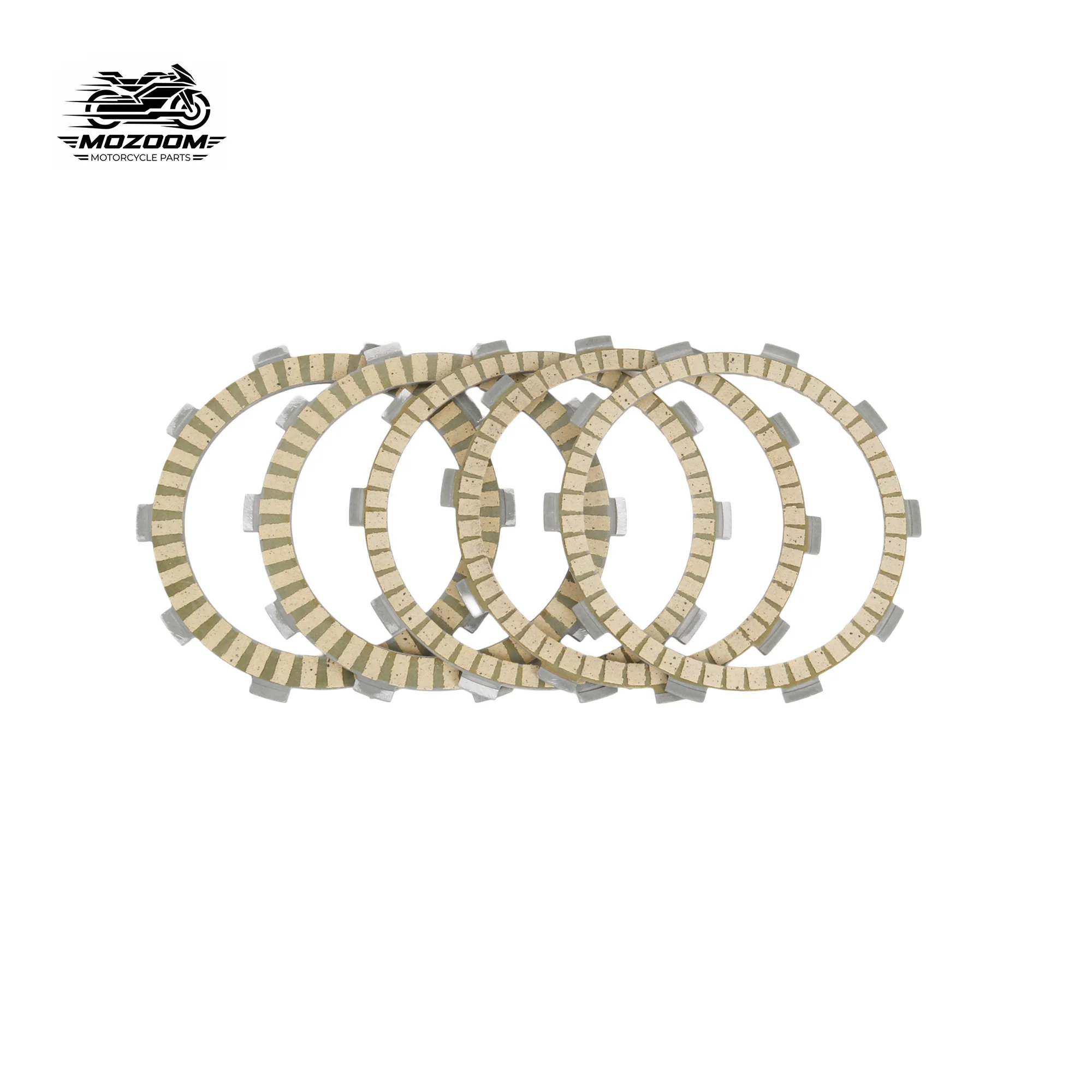 5pcs For CFMOTO 250SR Friction Disc Clutch Plates Cork Base Replacement Motorcycle Clutch Plate Set Clutch Lining Set