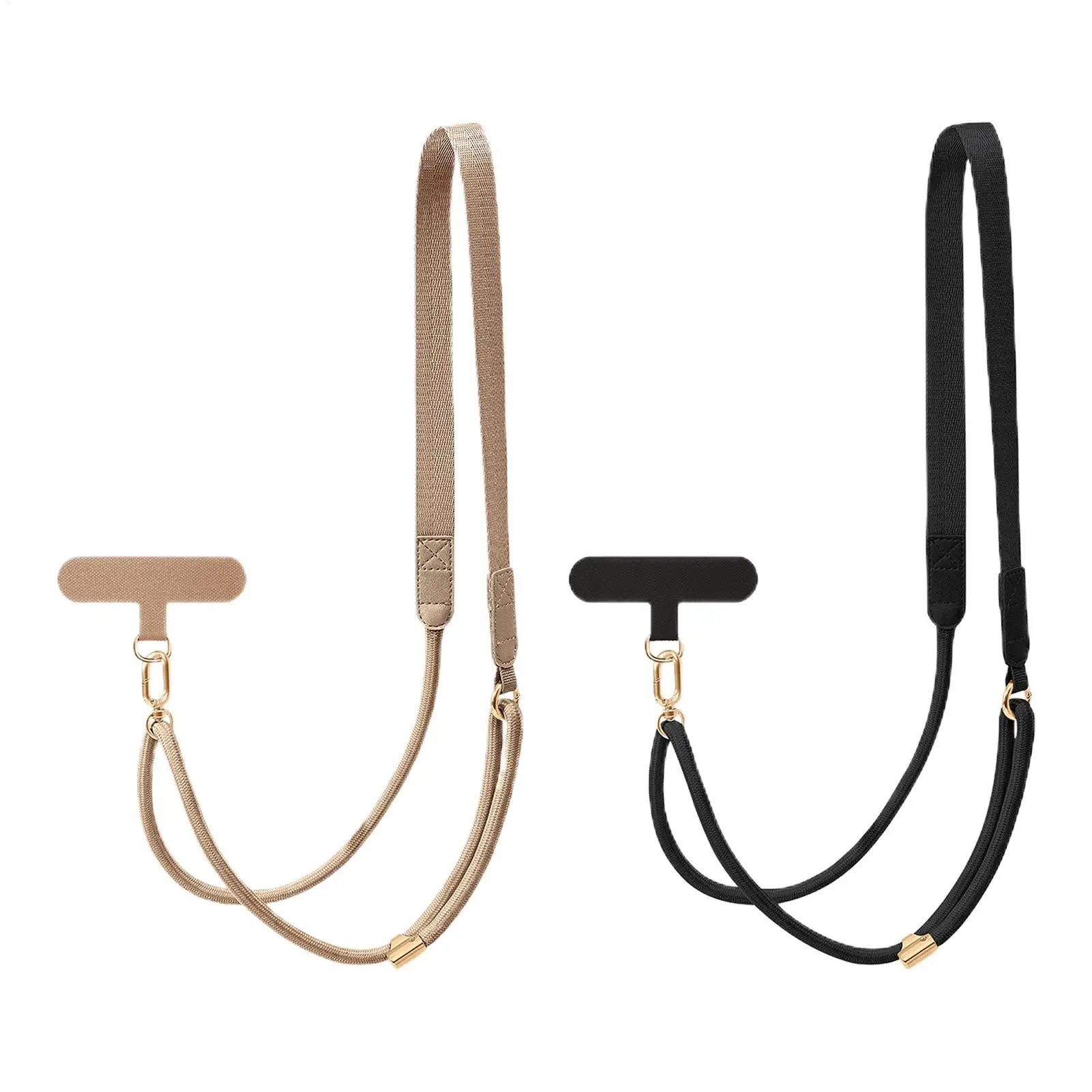 

130cm Mobile Phone Crossbody Anti-theft Rope High-density Woven Rope Waistband Adjustable Length Chain Waistband Phone Lanyards