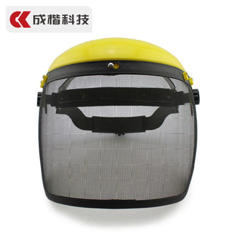 CK Tech Multipurpose Removable Safety Protective Face Shie Wire Mesh Mowing Protection Face Shield Against Iron Chips Wood Chips