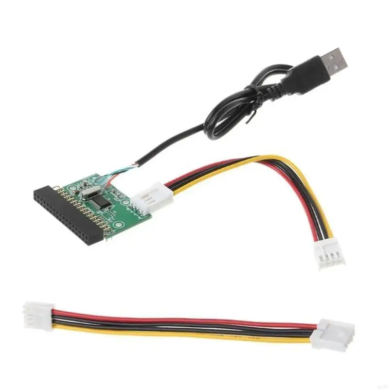 1,44 МБ 3.5 -дюймовый разъем дисковода 34 PIN -контакт до платы PCB Adapter USB -кабеля