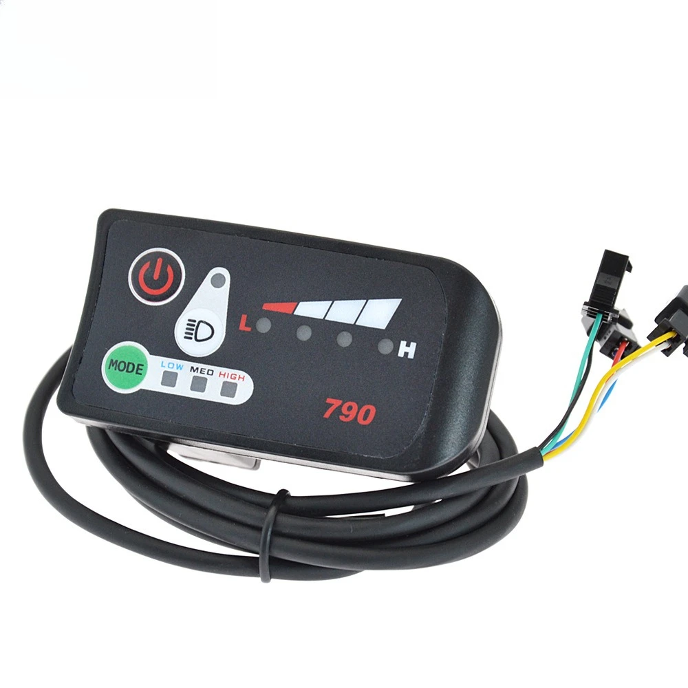 24V-48V LED Battery Display Dashboard With 6KM Boost For Electric Bicycle