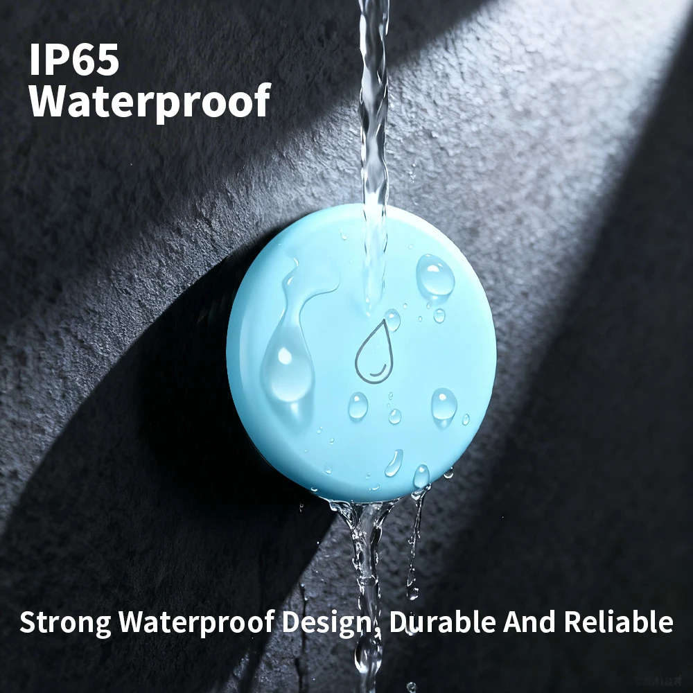 Tuya Zigbee Leakage Sensor LED Immersion Detector for Smart Life App Remote Alarm Reminders Alexa IP65 Dust & Water Resistance