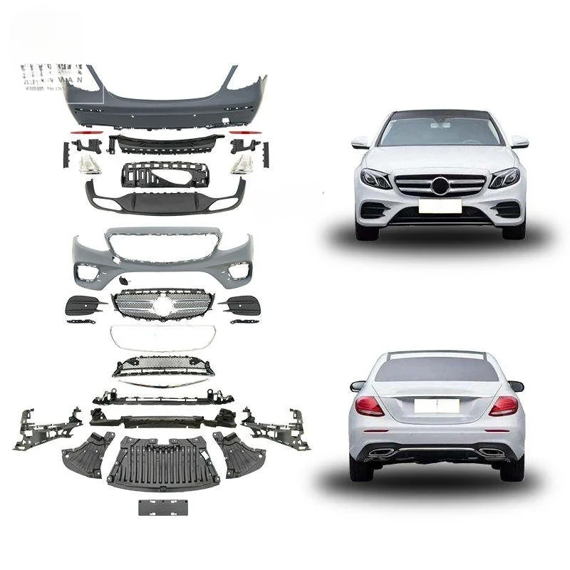 

Car Bumper Bodykit W213 Side Skirt Grille Front Rear Bumper Upgrade Sport Body Kit E Class W213 17-20
