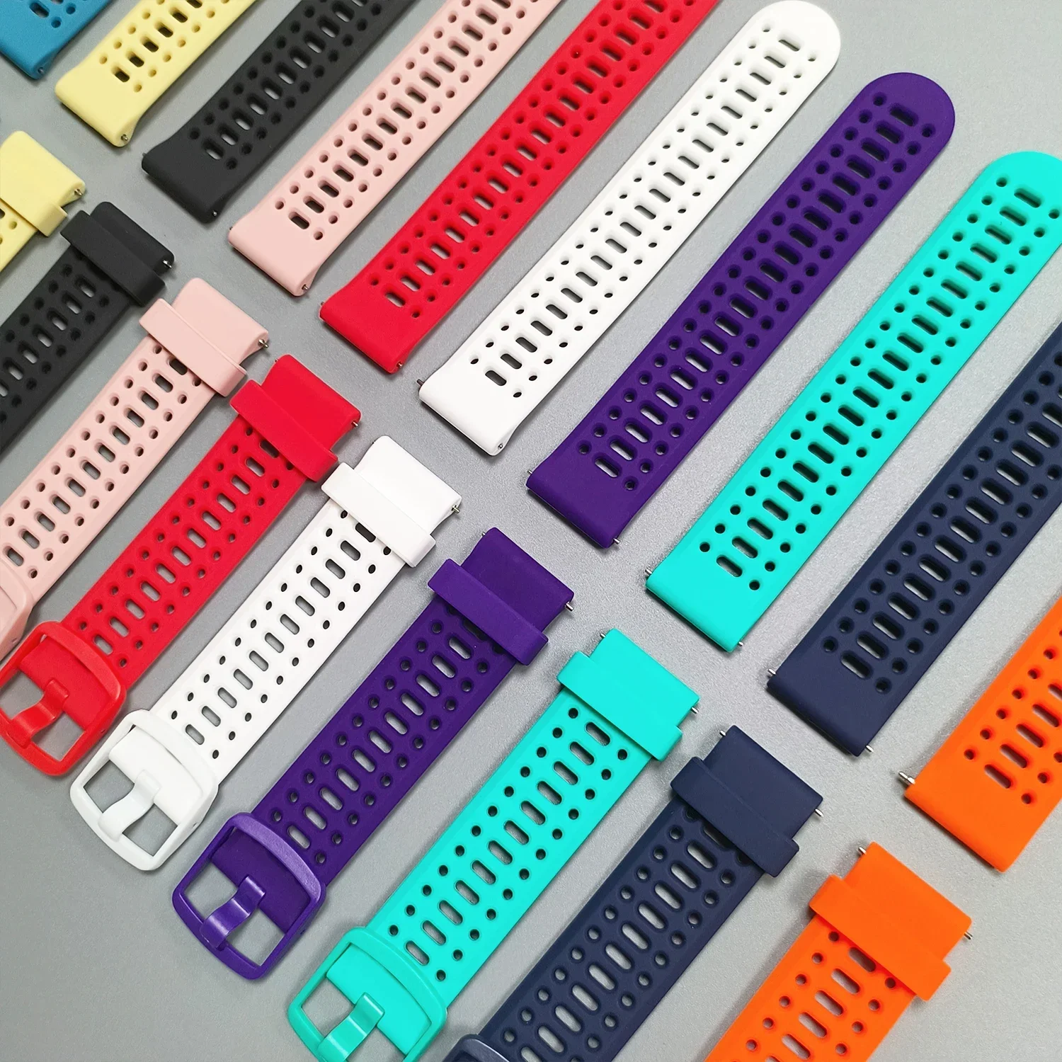 20/22 مللي متر سيليكون حزام ل Garmin Forerunner 165 245 255 265 570 حزام (استيك) ساعة ل Venu 4 3 2 SQ2/Vivoactive 6 5 4 سوار كوريا #2