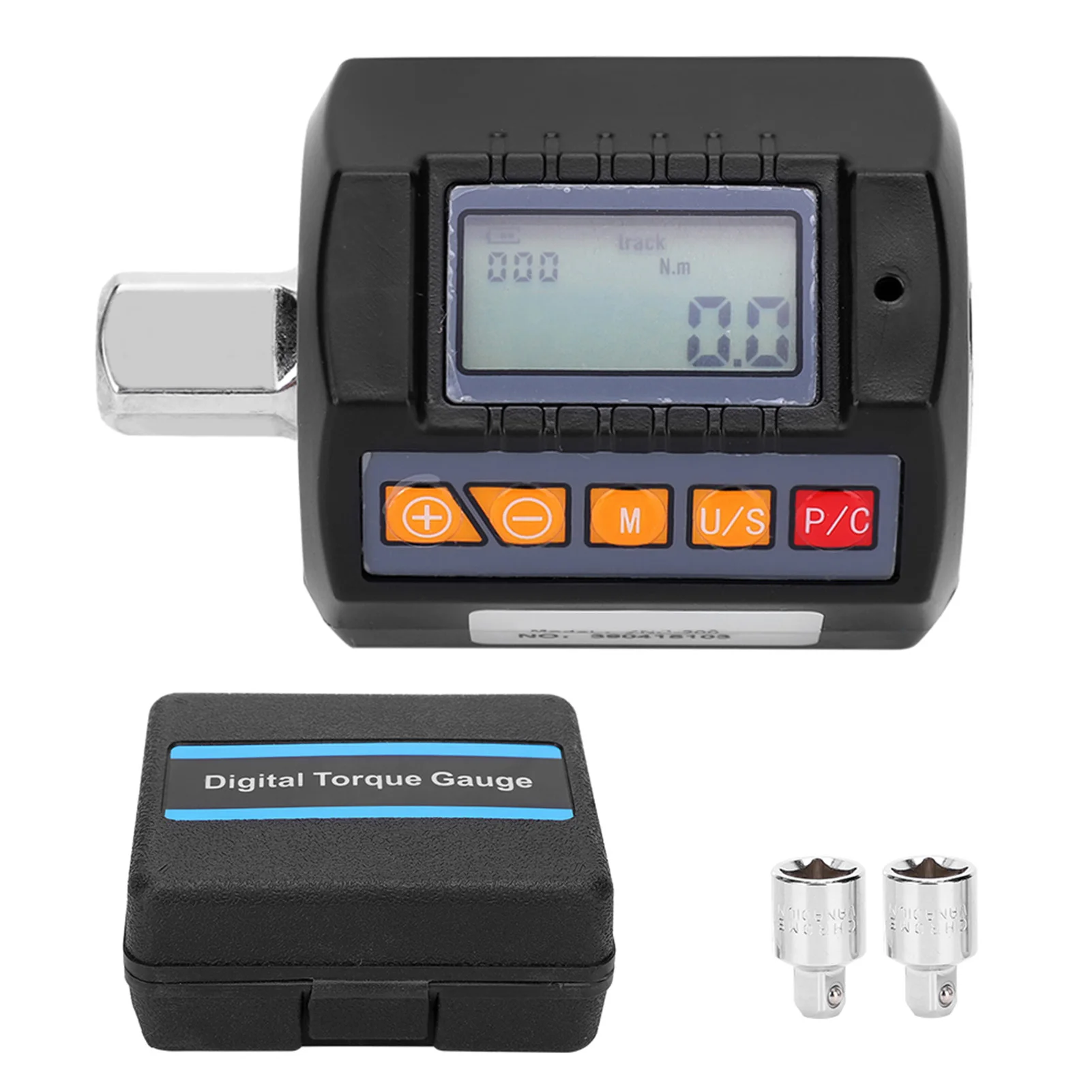 

Digital Display Torsion Meter Portable High Accuracy Wrench Adapter ZNC‑200 6‑200N.M Wrench Torque Tester