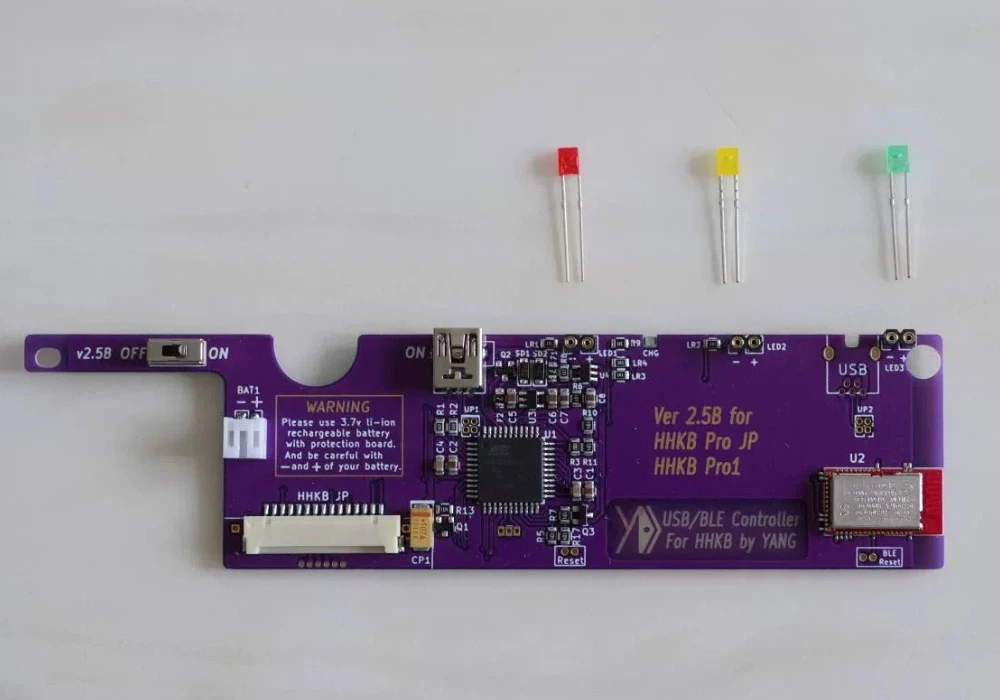 

Для HHKB JP и Pro1 Master Controller Generation YDKB Электростатическая емкость к Bluetooth BLE BT Двойной режим Простота установки