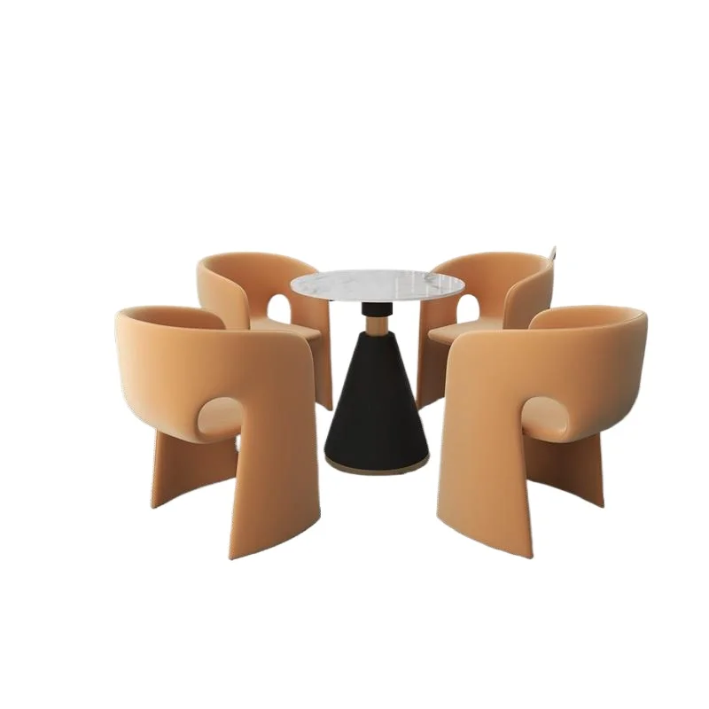 

Internet celebrity Rochburg Dining Chair Sales Department Hotel Reception Desk Business Leisure Chair Combination Rest