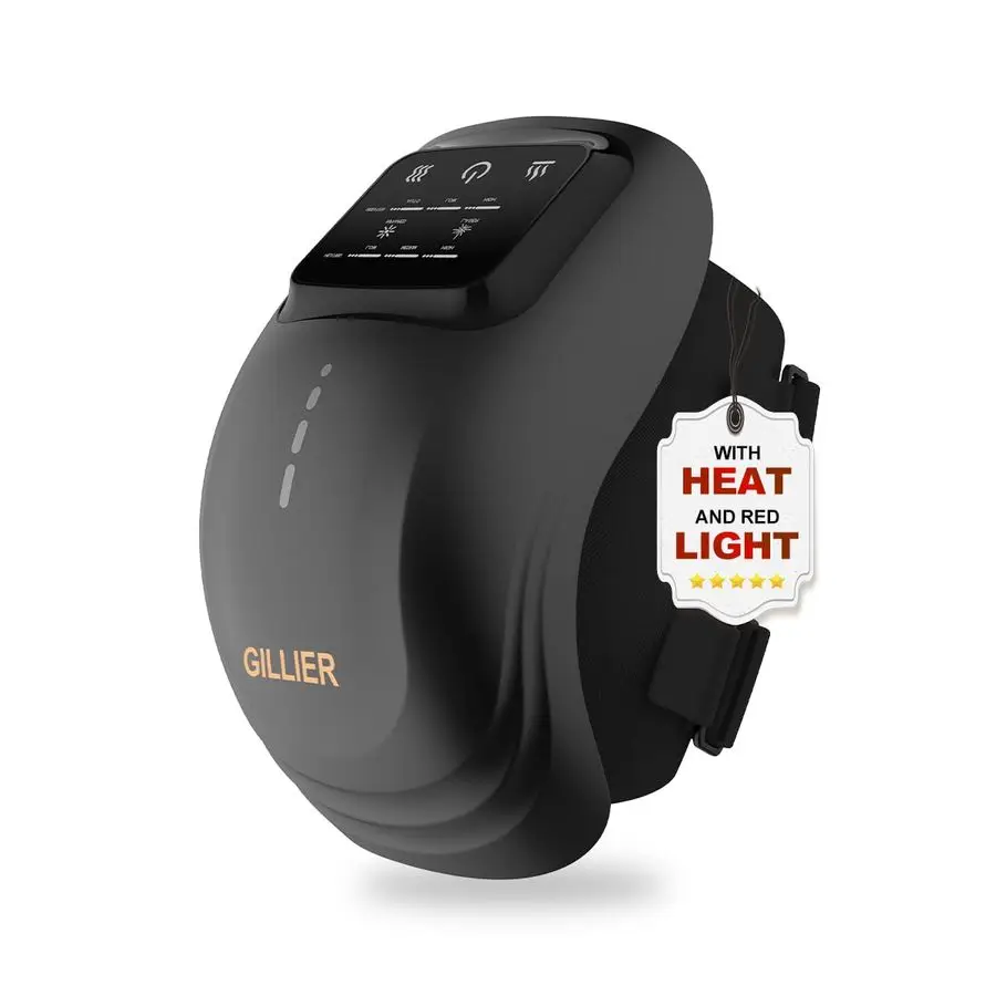 

Massager Smart with Heat, Red Light and Massage Therapy, 3 Vibration Modes and 3 Heating Levels, 2025 Updated Edition, LED Vital